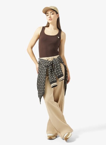 Resim Guess Athleisure  Kadın  T-shirt V4YP06K8RT2-A10K Colette Rıb Tank