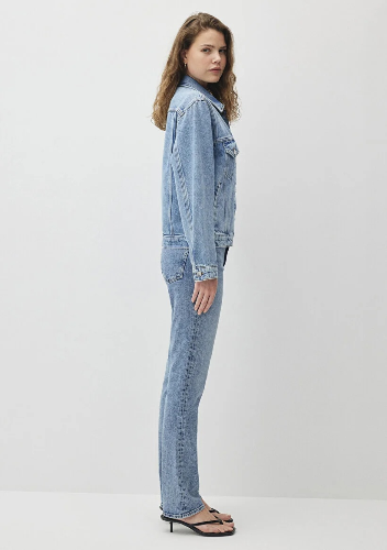 Resim Mavi Ruby Lt Kadın Jean Ceket M1110505-87809