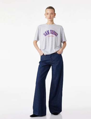 Resim Koton Kadın T-shirt 6SAK50059EK