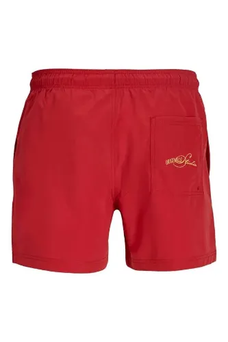 Resim Jack & Jones Jpstmauı Sky Swım Shorts Styd Ss26 Erkek Deniz Şortu 12307177