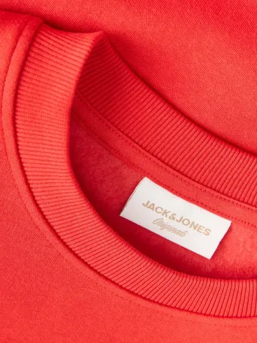 Resim Jack & Jones Jorlogo Sweat Crew Neck Tr Ss25 Erkek Sweat 12290659