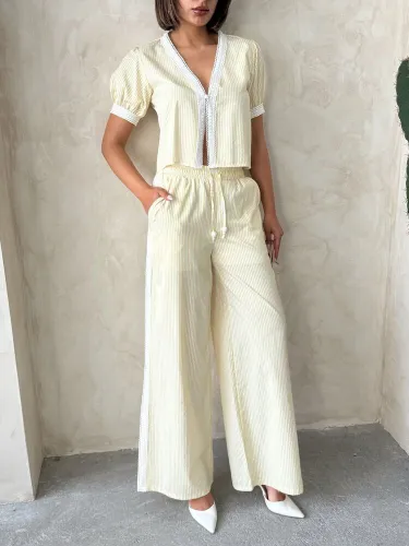 Resim Yenikoza Kadın Kanvas Pantolon