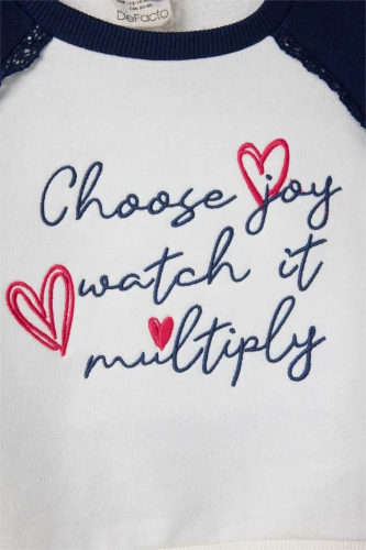 Resim Defacto Kız Bebek Eşofman Takım G7432A5/NV42