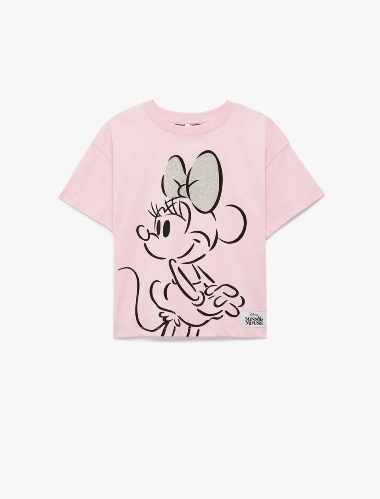 Resim Koton Kız Çocuk T-shirt 6SKG10182AK