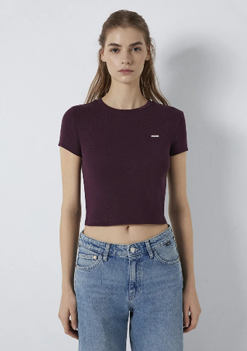 Resim Mavi Kadın T-shirt M1613848-70434