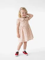 Resim Koton Kız Bebek Elbise 6SMG80063AW