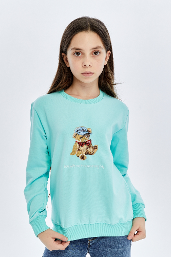 Resim Yenikoza Kız Çocuk Sweat