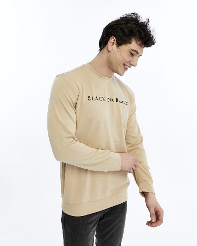 Resim Paul&More O Yaka Erkek Sweat 239 Black