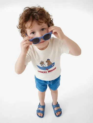 Resim Koton Erkek Bebek T-shirt 6SMB10201TK