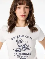 Resim Koton Kadın T-shirt 6SAL10874IK