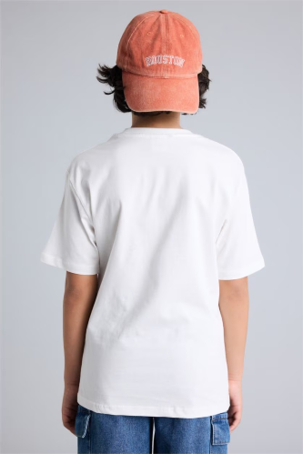 Resim Defacto Erkek Çocuk T-shirt H0227A8/ER105