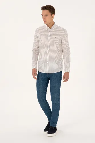 Resim U.S. Polo Assn. Varsal Erkek Dokuma Gömlek 2236553