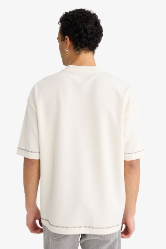 Resim Defacto Erkek T-shirt C0147AX/ER105