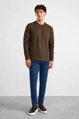 Resim Süvari O Yaka Double Face Erkek Sweat Ssw2013700035