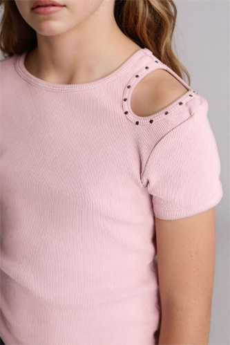 Resim Defacto Kız Çocuk T-shirt H0066A8/PN427