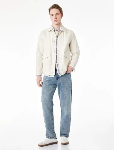 Resim Koton Erkek Jean Pantolon 6SAM40263ND