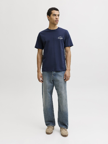 Resim Jack & Jones Jjbrandon Tee Ss Crew Neck Erkek T-shirt 12288113