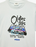 Resim Koton Erkek Çocuk T-shirt 6SKB10078TK