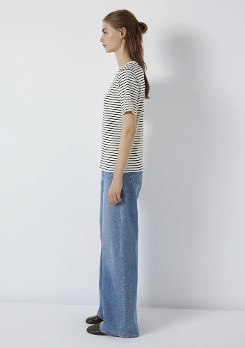 Resim Mavi Kadın T-shirt M1613715-85143