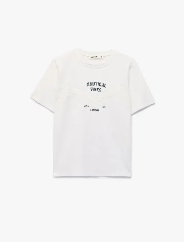 Resim Koton Kadın T-shirt 6SAK50378EK