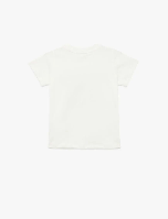 Resim Koton Kız Çocuk T-shirt 6SKG10036AK