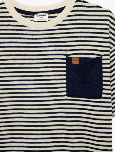 Resim Koton Erkek Çocuk T-shirt 6SKB10211TK