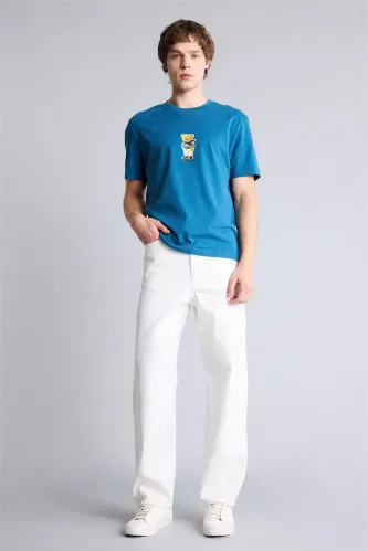 Resim Defacto Erkek T-shirt G5621AX/IN194
