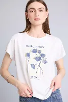 Resim Defacto Kadın T-shirt E5138AX/ER105