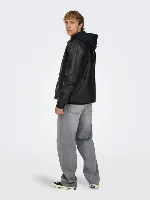 Resim Only & Sons Onsmike Pu Racer Jacket Otw Vd Noos Erkek Deri Mont Ve Ceket 22012339