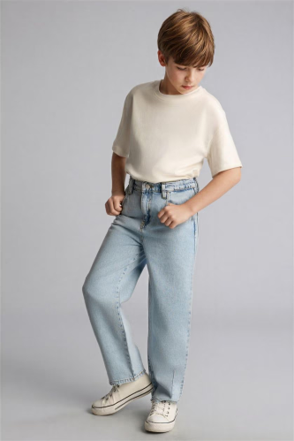 Resim Defacto Erkek Çocuk Jean Pantolon H3498A8/NM39