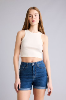 Resim Defacto Kadın Penye Şort A1959AX/NM28