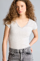 Resim Defacto Kadın T-shirt H1786AX/GR256