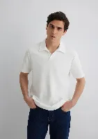 Resim Mavi Erkek T-shirt M0612618-70057