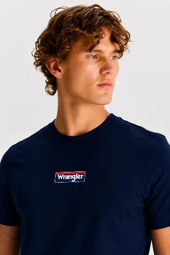 Resim Wrangler Mid Logo Erkek T-shirt W2610068410