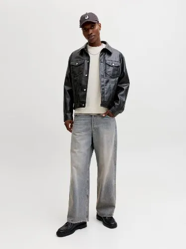 Resim Jack & Jones Jornorrebro Catskılls Knıt Crew Neck Sn Erkek Kazak 12293244
