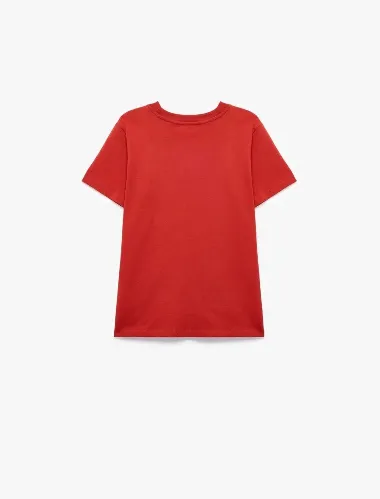 Resim Koton Erkek Çocuk T-shirt 6SKB10712TK