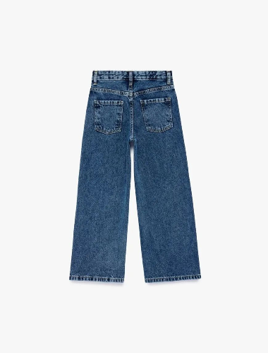 Resim Koton Kız Çocuk Jean Pantolon 6SKG40078AD