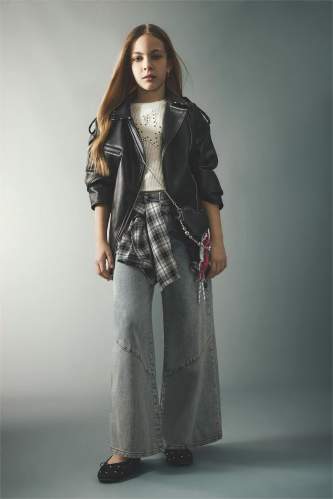 Resim Defacto Kız Çocuk Jean Pantolon H0699A8/NM29