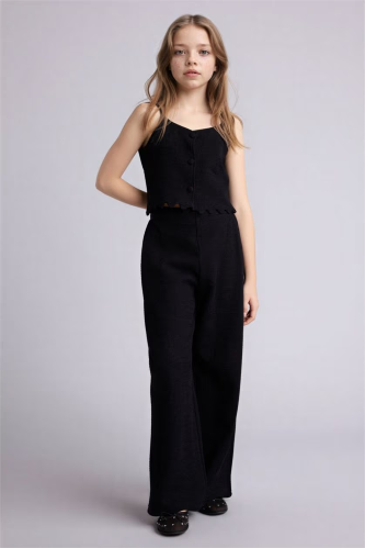 Resim Defacto Kız Çocuk Pantolon Takım G7694A8/BK81