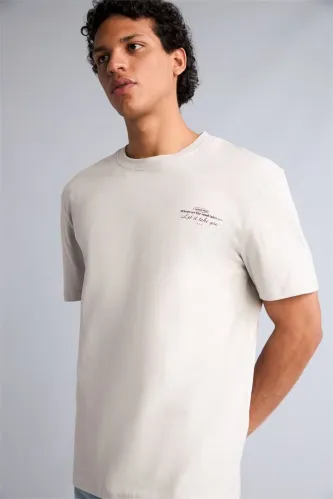 Resim Defacto Erkek T-shirt G5602AX/GR368