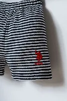 Resim U.S. Polo Assn Bebek Erkek Bebek Şort Takım USB2908