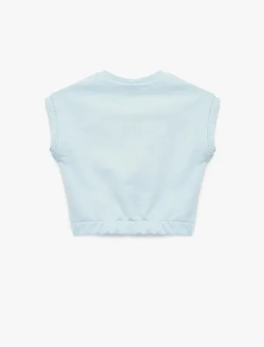 Resim Koton Kız Bebek T-shirt 6SMG10025AK