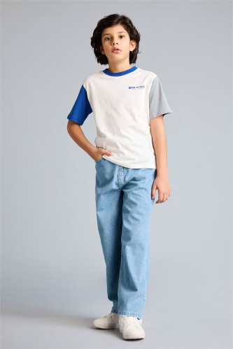 Resim Defacto Erkek Çocuk T-shirt G8230A8/BG759