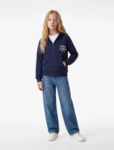 Resim Koton Kız Çocuk Sweat 7WKG10018AK
