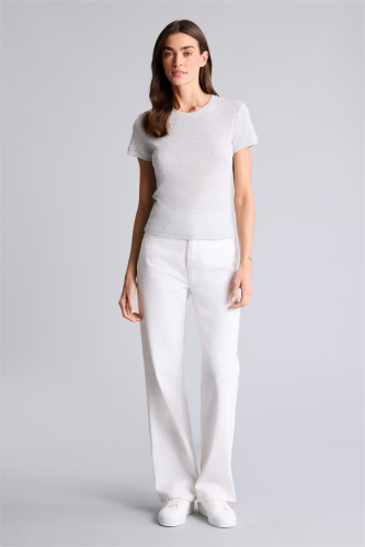 Resim Defacto Kadın T-shirt H1354AX/GR93