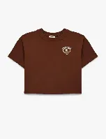 Resim Koton Kız Çocuk T-shirt 6SKG10401AK