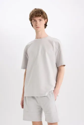 Resim Defacto Erkek Penye Şort B8674AX/GR184