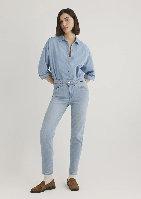Resim Mavi Cindy Kadın Jean Pantolon M100277-84410