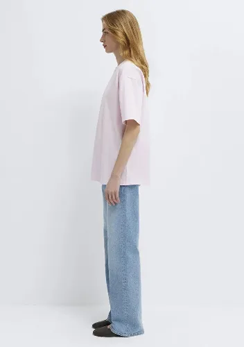 Resim Mavi Baskılı Kadın T-shirt M1613884-70513