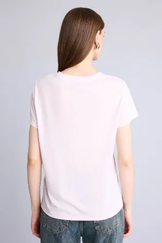 Resim Defacto Kadın T-shirt H7610AX/PN671